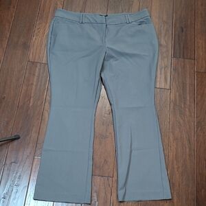 New York & Company Grey Bootcut Pants size XXL TALL